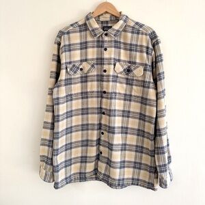 Patagonia Long-Sleeved Fjord Flannel Shirt Size L